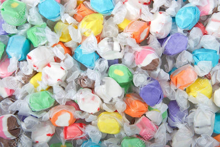 Cottage Country Assorted Salt Water Taffy, 600g/21 oz. Bag, {Imported from Canada}