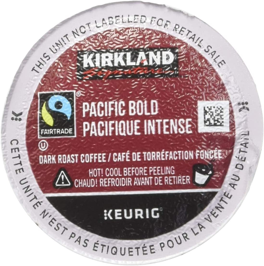 Kirkland Pacific Bold K-Cups, 120 Count, 1.38kg/3 lbs. Box {Imported from Canada}