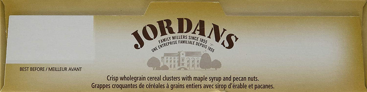 Jordans Morning Crisp Cereal, Marvellous Maple Pecan, 500g/17.5 oz. Box(Imported from Canada)