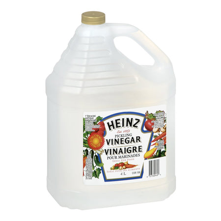 Heinz Pickling Vinegar, 4 Liters/1.06 Gallons, {Imported from Canada}