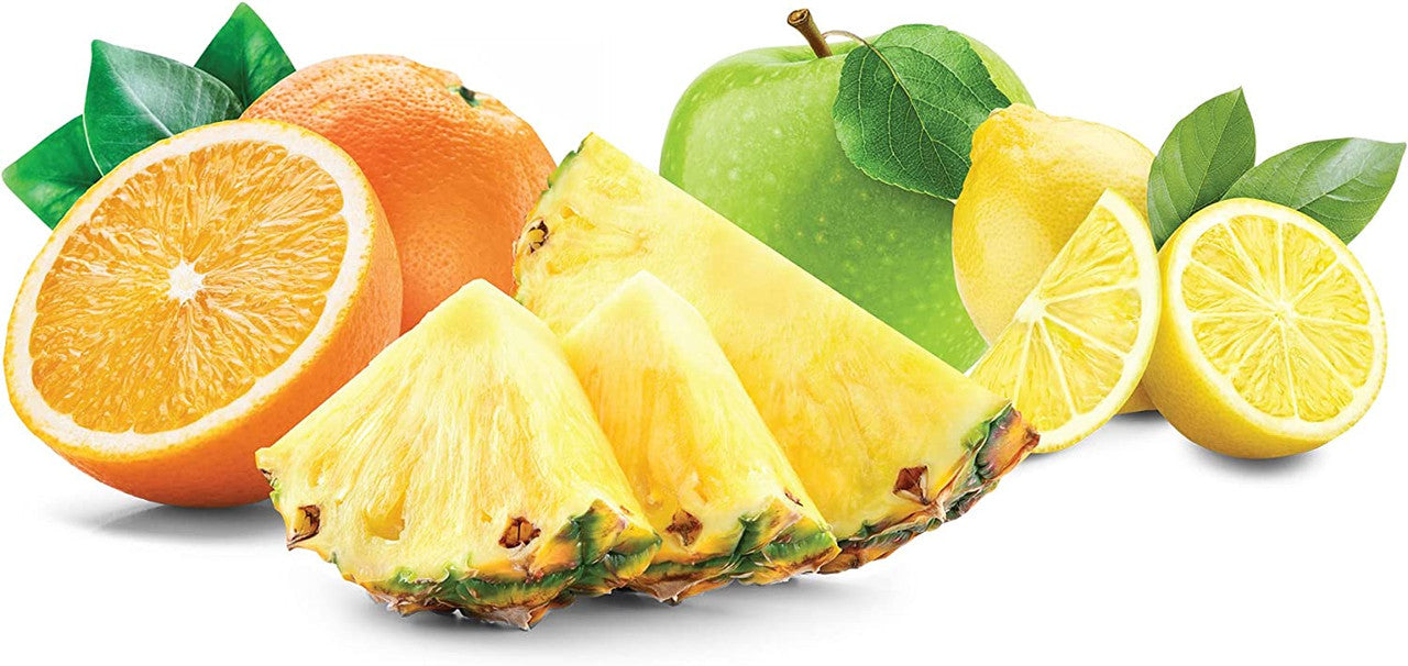 Twizzlers Press'd Fruit Gummies, Orange, Pineapple & Lemon Flavors, 100g/3.5 oz., Bag {Imported from Canada}