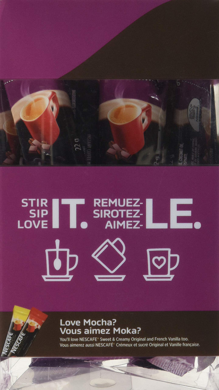 Nescafe Sweet & Creamy Instant Mocha Coffee 18 x 22g from Canada