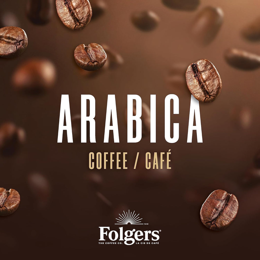 Folgers French Vanilla Coffee, Premium Ground Coffee - 272g/9.5 oz