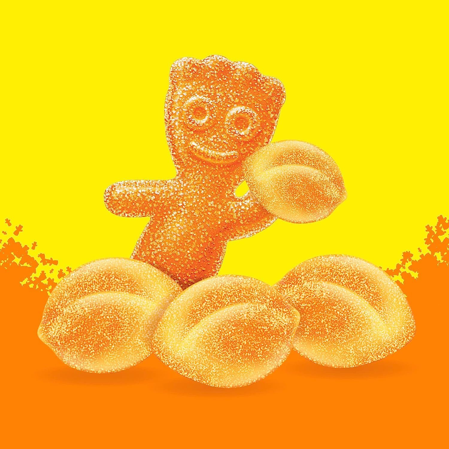 Maynards Fuzzy Peach - 18 Packs (64g per pack) - Gummies