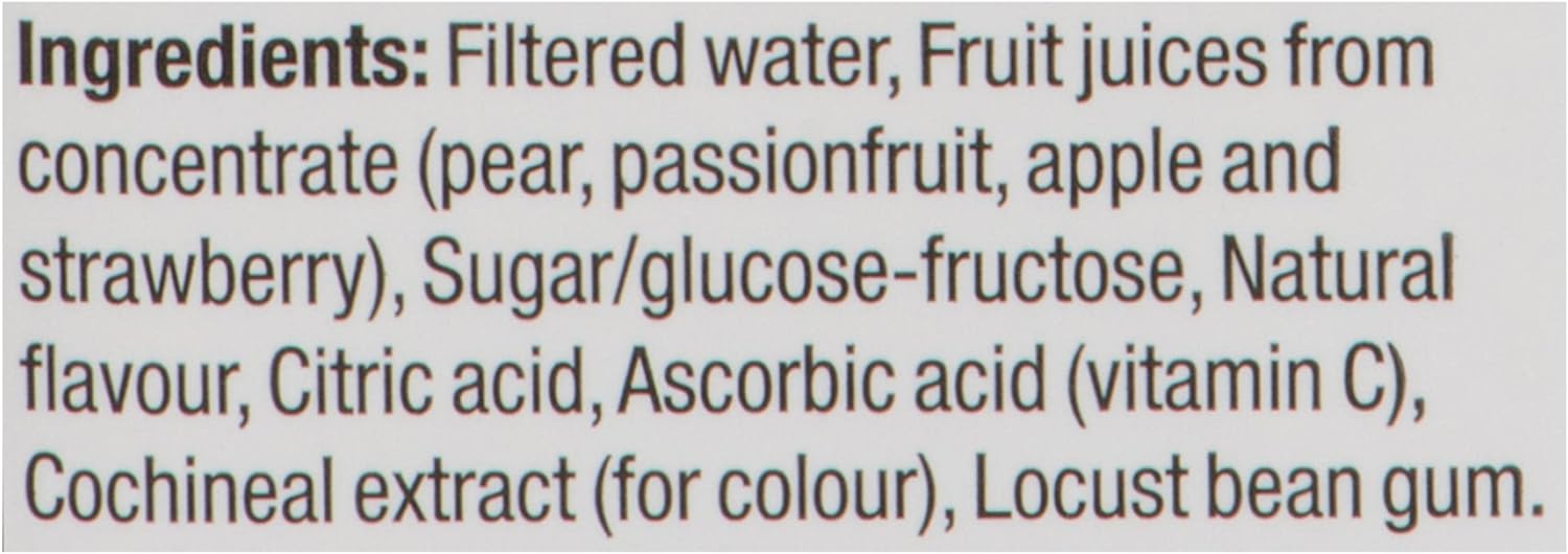 Fruitopia Strawberry Passion Awareness Juice, 1 L/35 fl. oz
