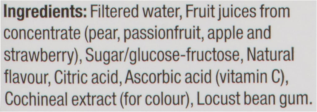 Fruitopia Strawberry Passion Awareness Juice, 1 L/35 fl. oz