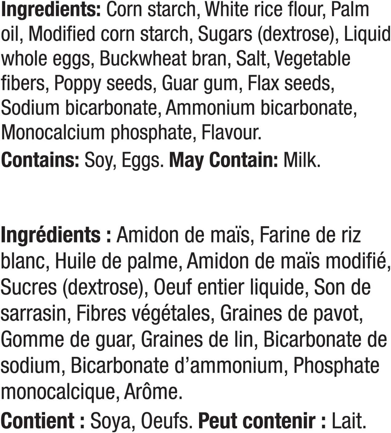 Glutino Gluten Free Multigrain Crackers, 125g/4.4 oz.