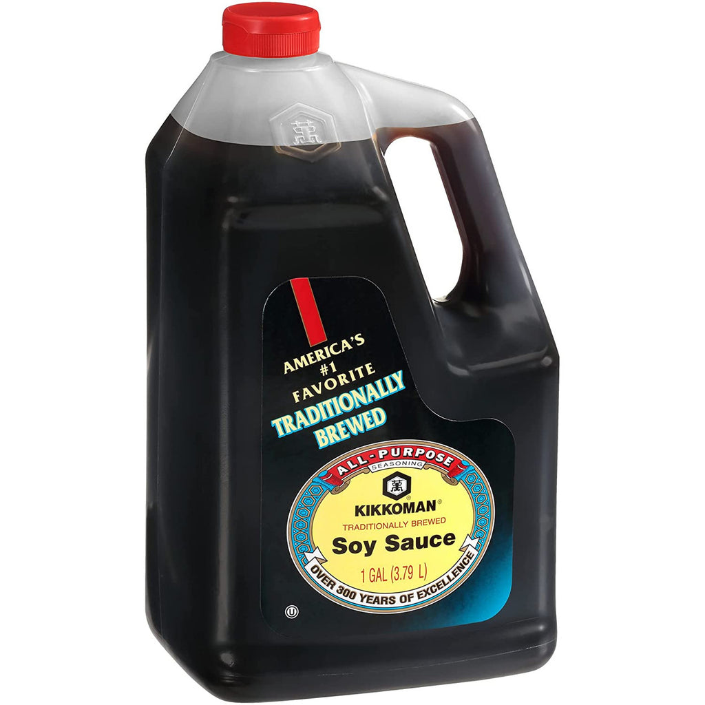 Kikkoman Traditionally Brewed Soy Sauce, 3.79L/1 Gal., Jug {Imported from Canada}