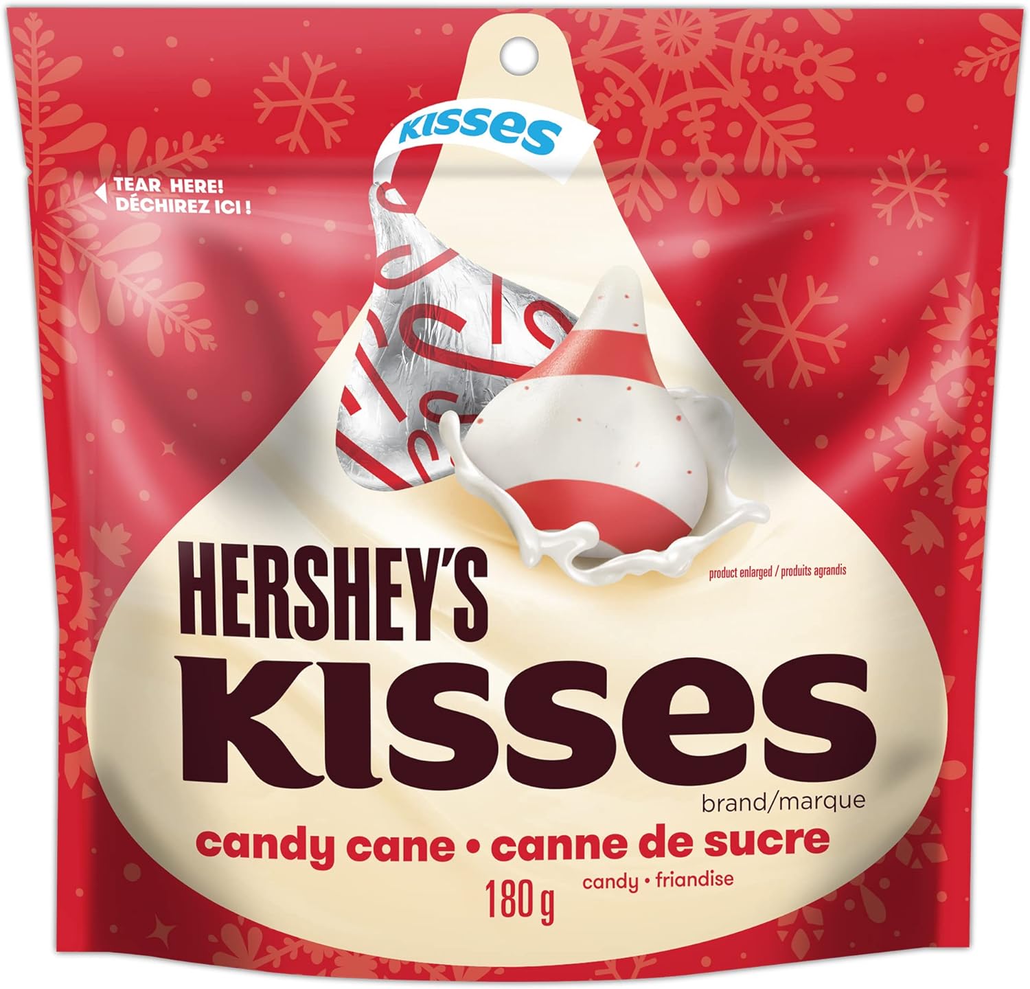 Hershey's Candy Cane Kisses, 180g/6.3 oz