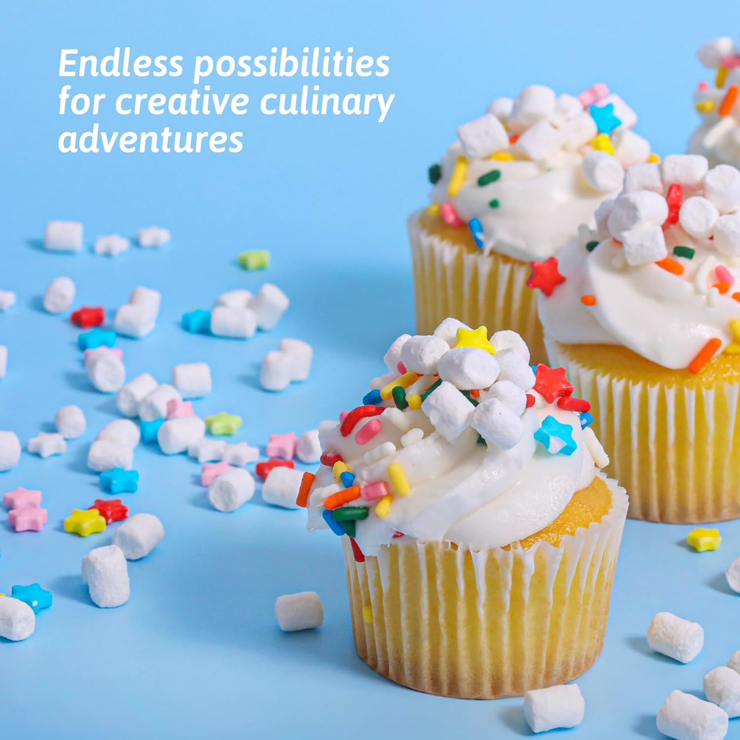 Twinkle Dessert Toppers Mini Dehydrated Marshmallows, 85g/3 oz