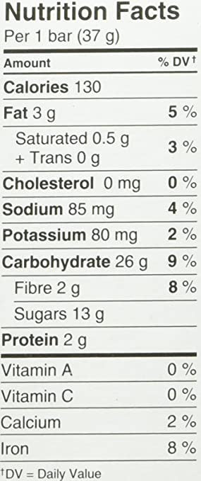 Kellogg's Nutri Grain Cereal Bars Apple Cinnamon, 8 Bars, 295g/10.4 oz., {Imported from Canada}