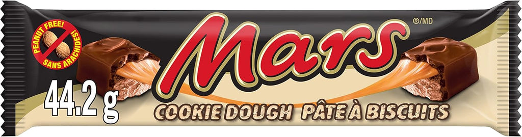 Mars Cookie Dough Chocolate Bars - 24 Pack (44.2g per bar) - Chocolate Bar