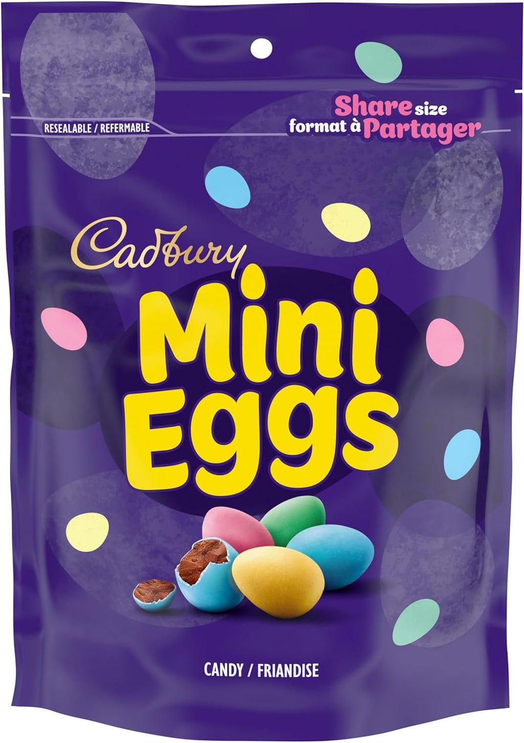 Cadbury Mini Easter Eggs, Share size, 380g/13 oz. Bag