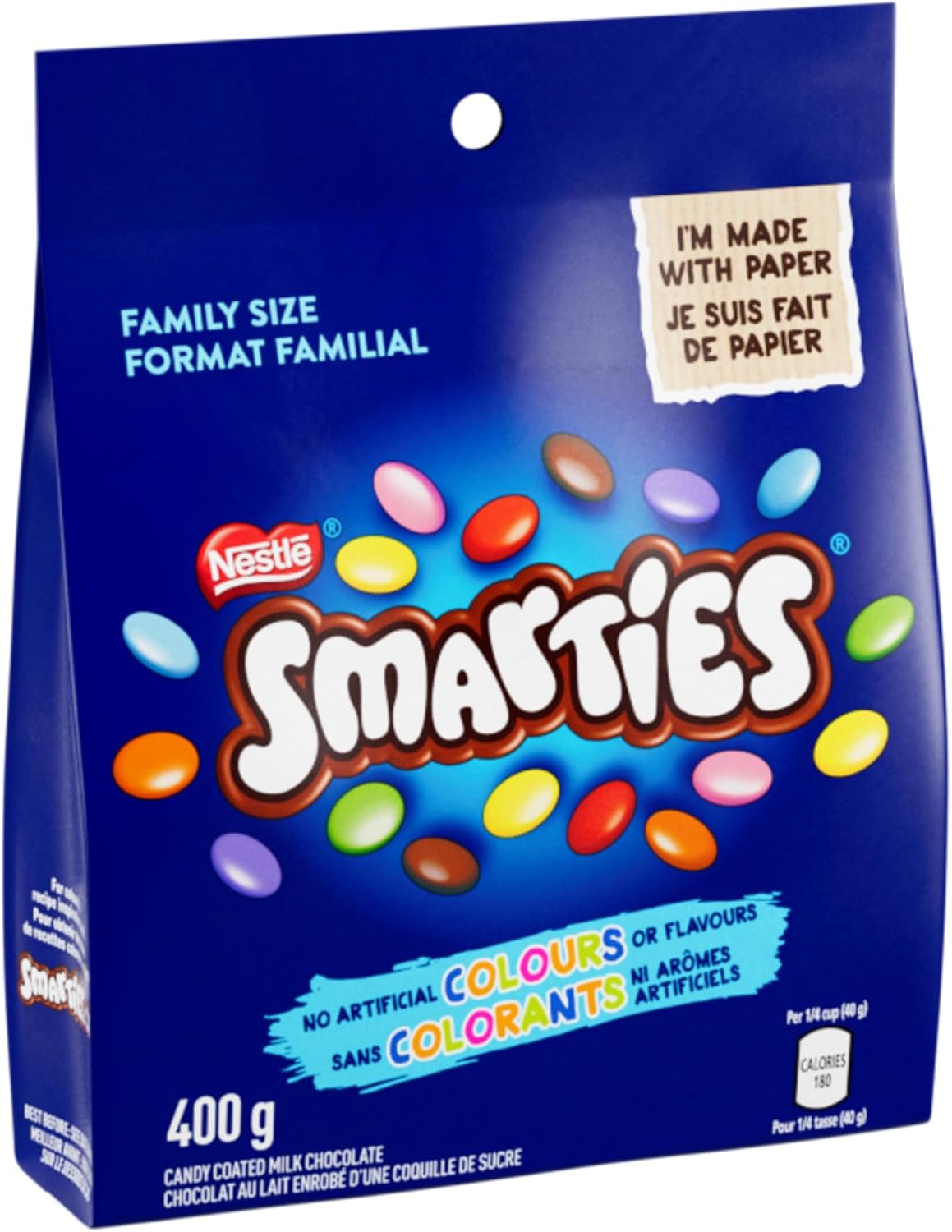 Nestle Smarties  Pop'N Pour Sharing Bag, 400g/14.1 oz
