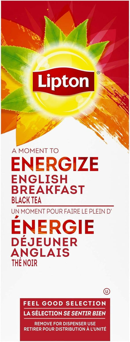 Lipton Energize English Breakfast Black Tea