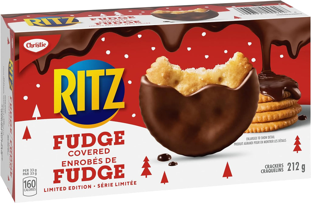 Christie Ritz Fudge Covered Crackers, 212g/7.4 oz