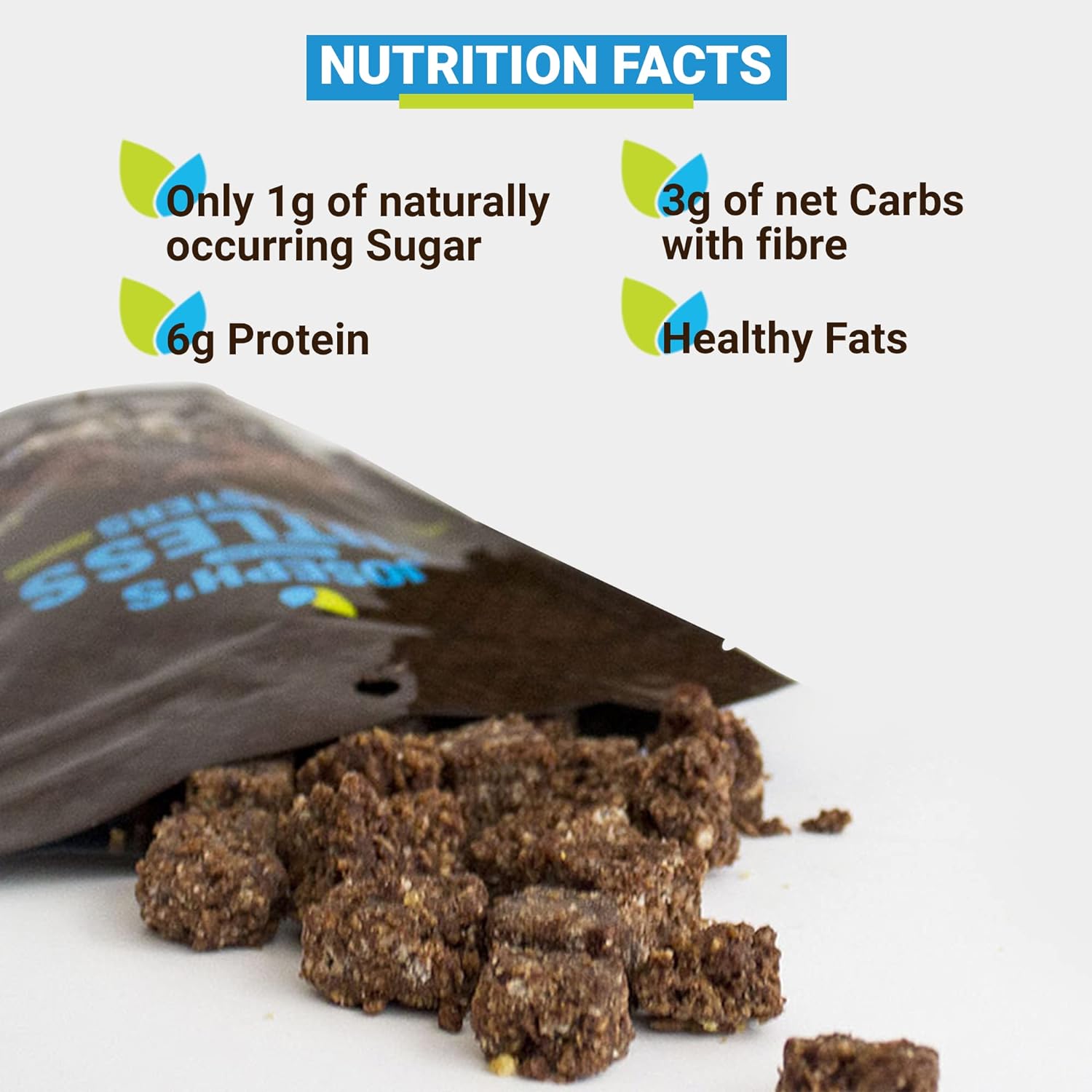 Joseph's Chocolate Nutless Clusters, 160g/5.6 oz. Bag