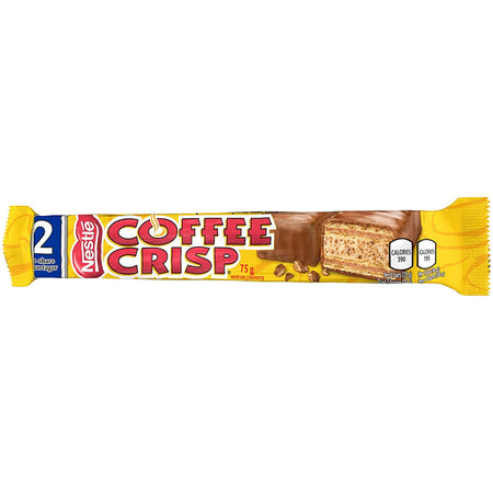 Nestle Coffee Crisp King Size, 24pk, 2 Bars in Each Pack, 75g/ Pack, {Imported from Canada}