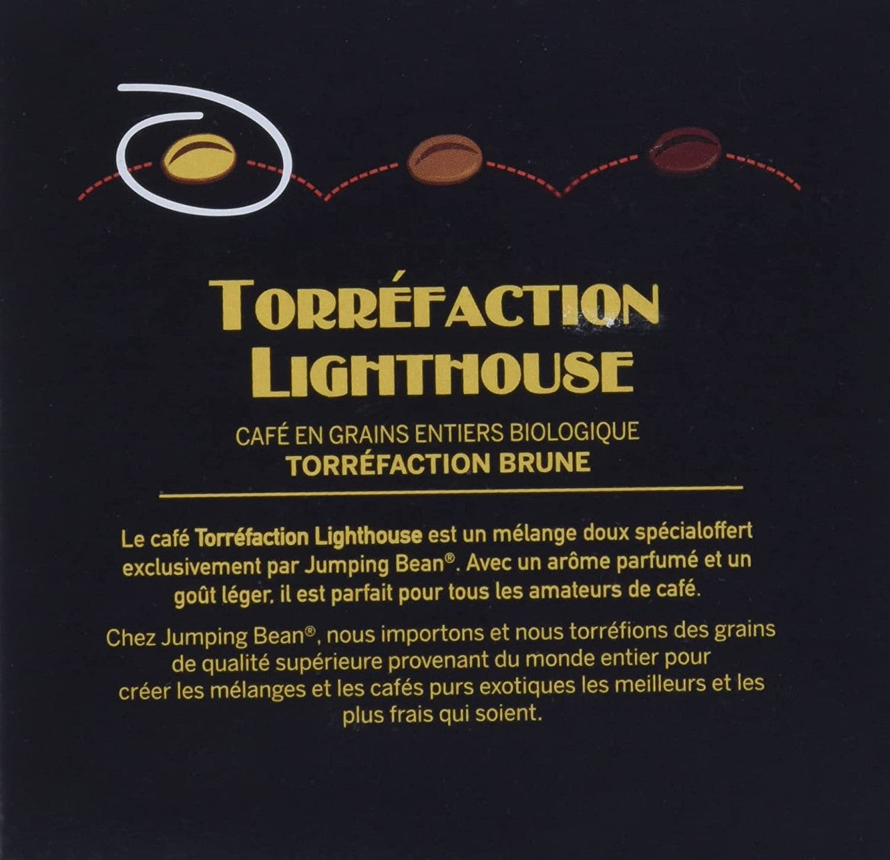 Jumping Bean Lighthouse Roast Coffee Keurig, 120g/4.2 oz., 12ct Box, {Imported from Canada}