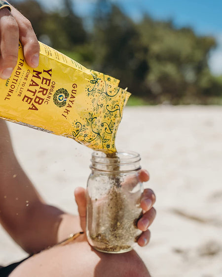 Guayaki Organic Yerba Mate Traditional Loose Leaf, 454g/1 lb., {Imported from Canada}