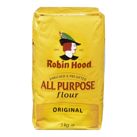 Robin Hood All Purpose Original Flour 5kg bag {Imported from Canada}