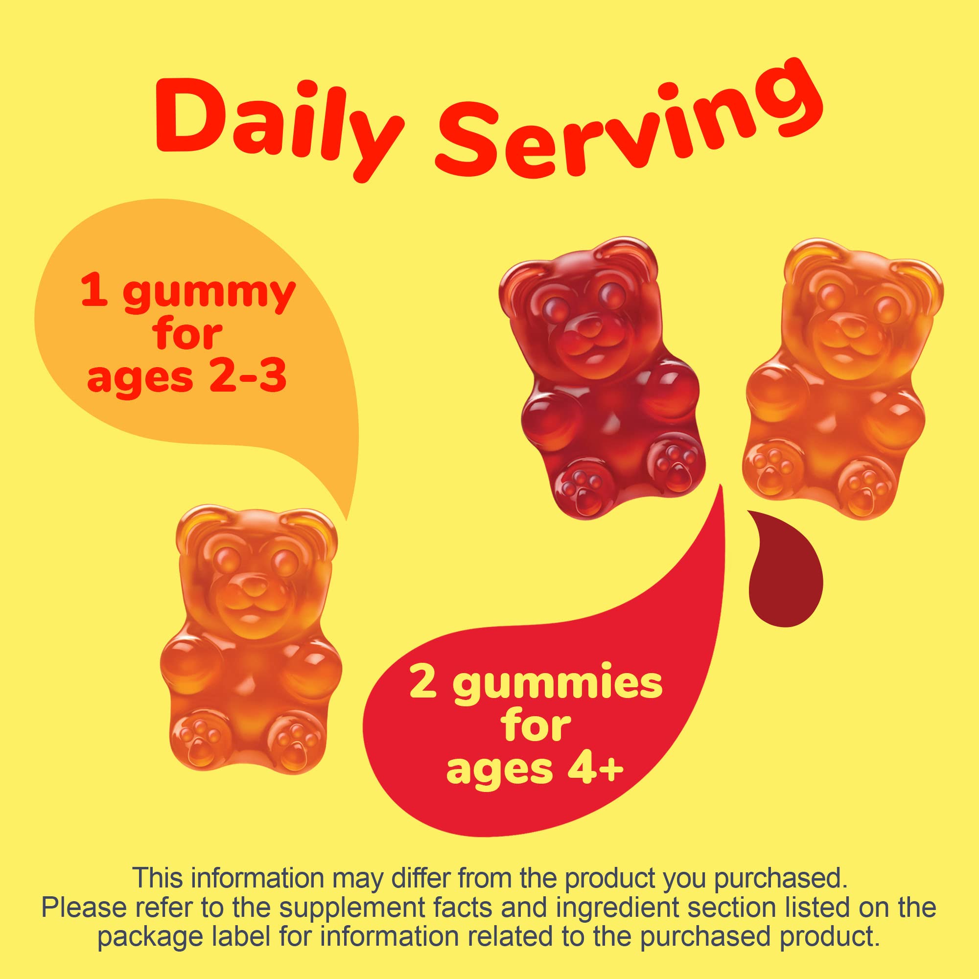 L'il Critters Gummy Vites, Multivitamin Gummies, 275 count, 1 Bottle {Imported from Canada}