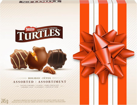 Front of Nestle The Original Turtles Assortment, 245g/8.6 oz., Box