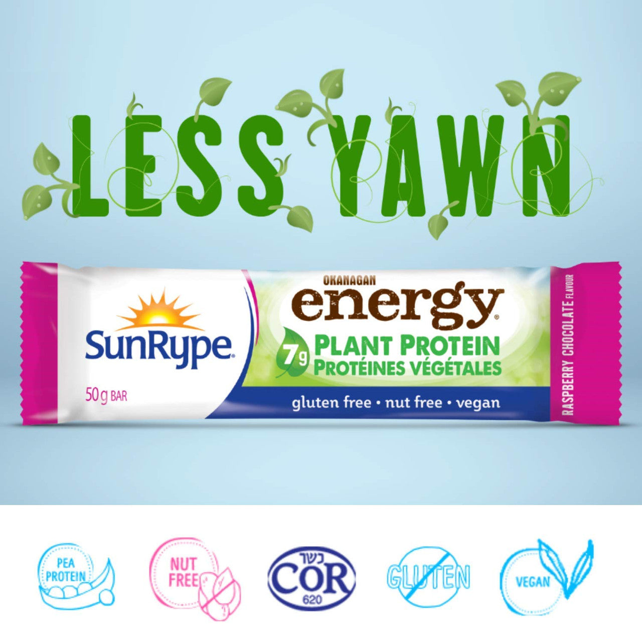 SunRype Energy Bar, Chocolate Coconut, (35ct) 50g/1.8g {Imported from Canada}