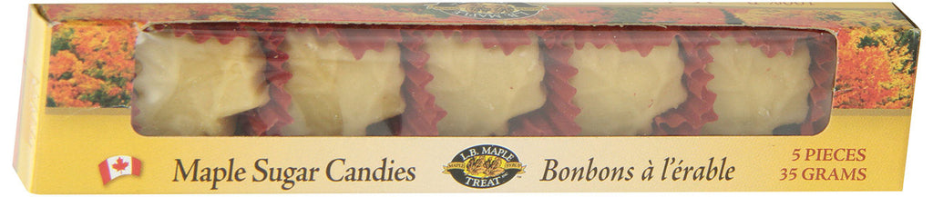 L B Maple Treat, Gluten Free Maple Sugar Candies, 35g/1.2 oz., {Imported from Canada}