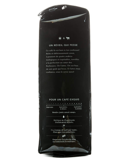 Kicking Horse Coffee, Decaf, Swiss Water Process, Dark Roast, Whole Bean, 1 lb - Certified Organic, Fairtrade, Kosher Coffee