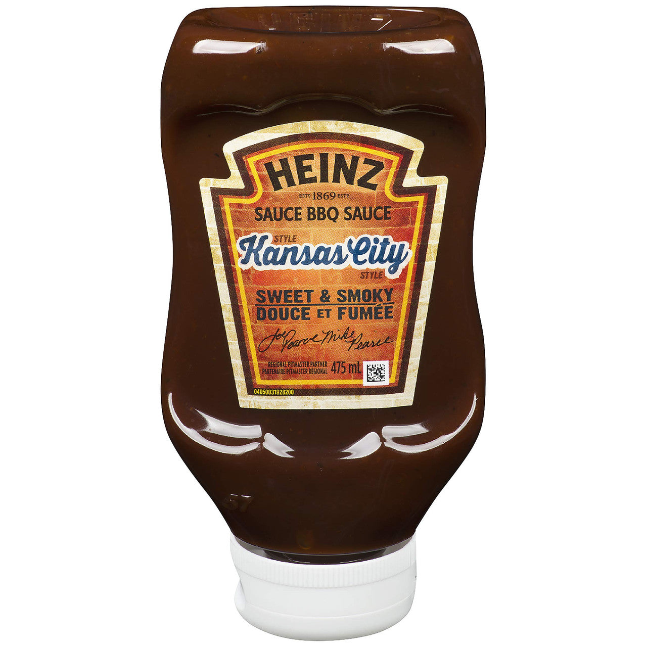 HEINZ BBQ Sauce, Sweet and Smoky Kansas City, 475ml, {Imported from Canada}