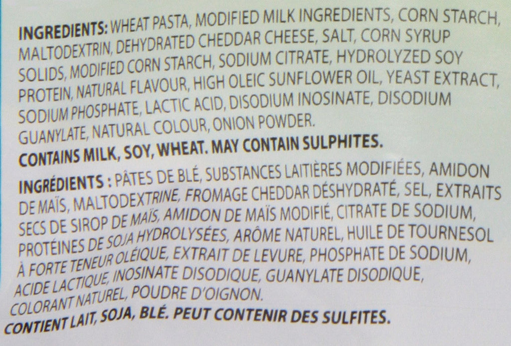 Knorr Sidekicks Homestyle Cheddar, 131g & Three Cheese, 133g, 50 of each, {Imported from Canada}