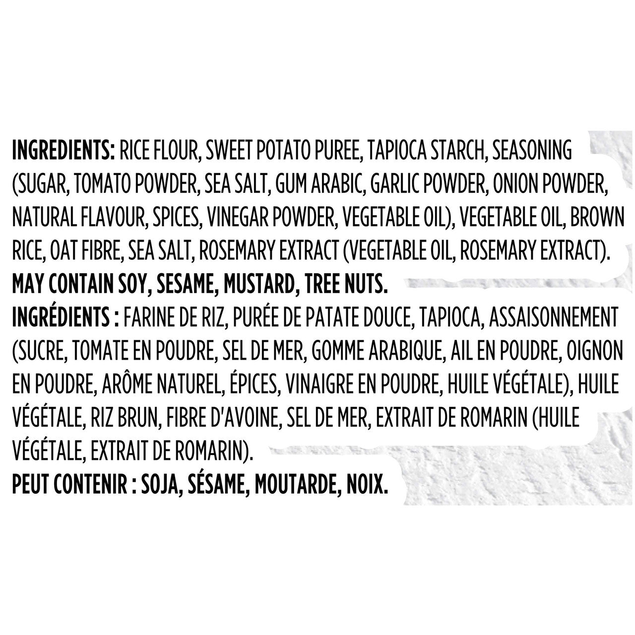 Good Thins Sweet Potato BBQ Crackers, 100g/3.5 oz., Box {Imported from Canada}