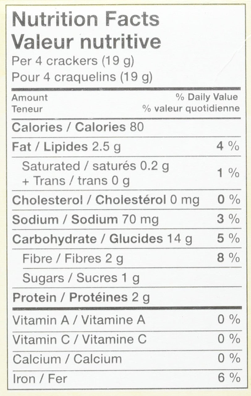 Christie Triscuit Crackers, Fig & Honey Flavoured, 200g, (Imported from Canada)