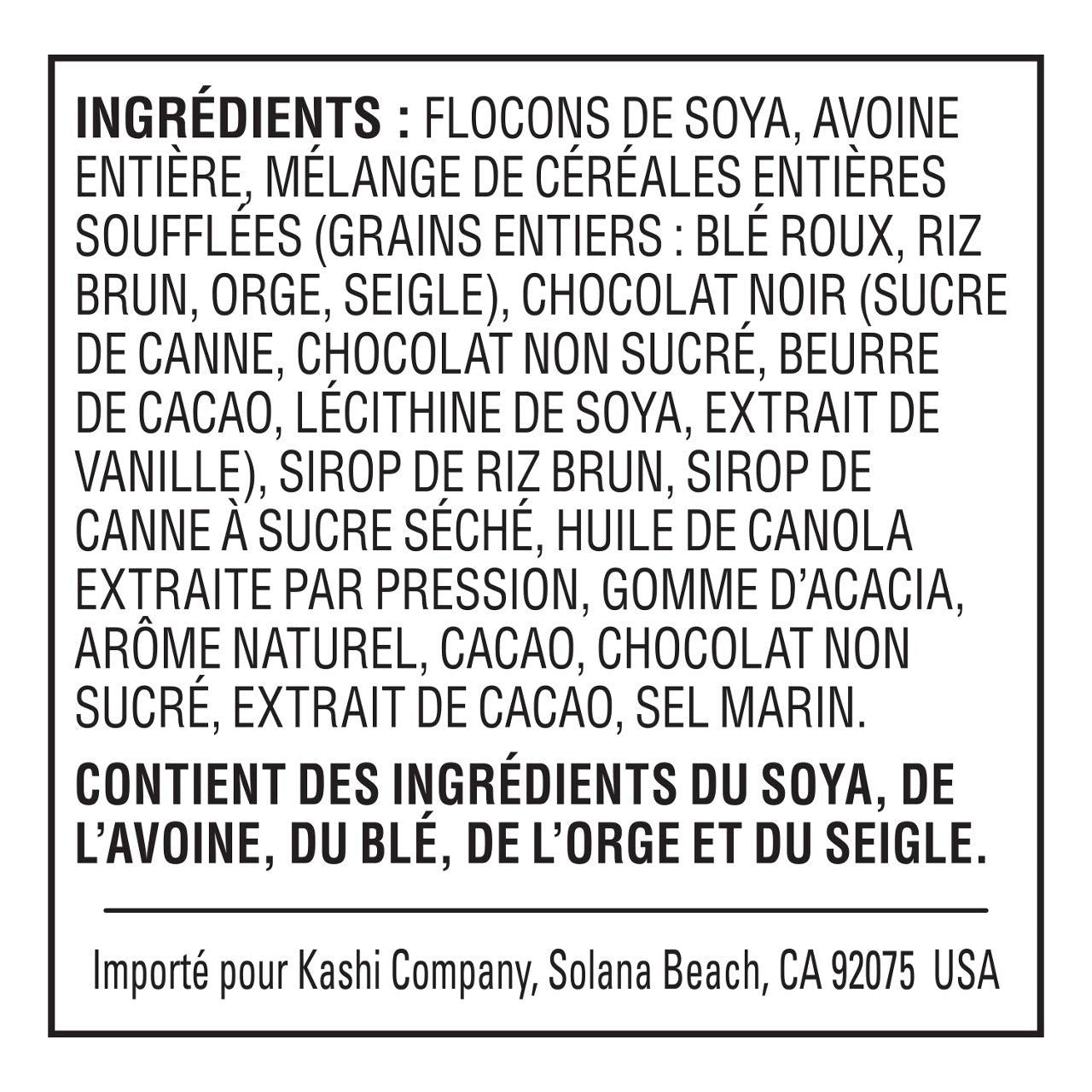 Kashi GOLEAN Chocolate Crunch Cereal, 345g/12.2oz., {Imported from Canada}