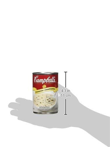 Campbells Cream of Mushroom Soup, 284 ml/9.6oz.,(Imported from Canada)