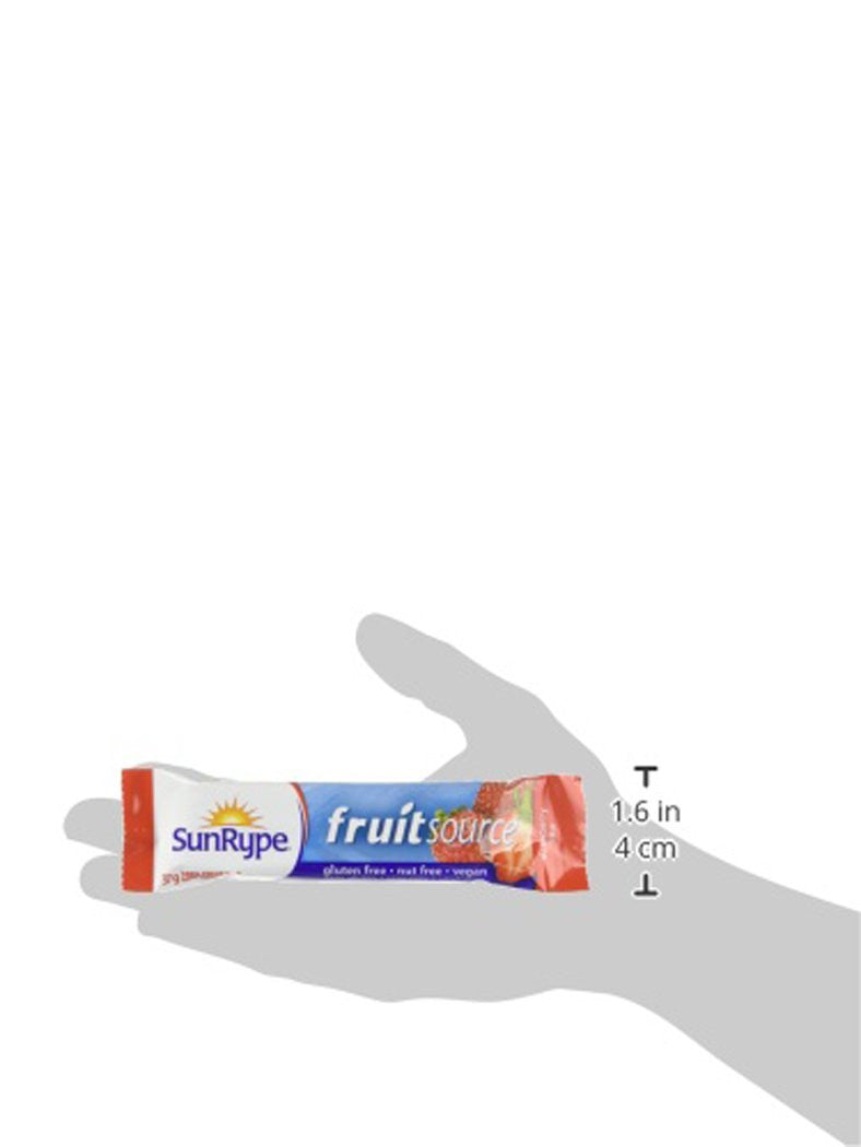 Sunrype Fruitsource 100% Fruit Bar,  30ct X 37g Bars, 4 Flavours, (Imported from Canada)