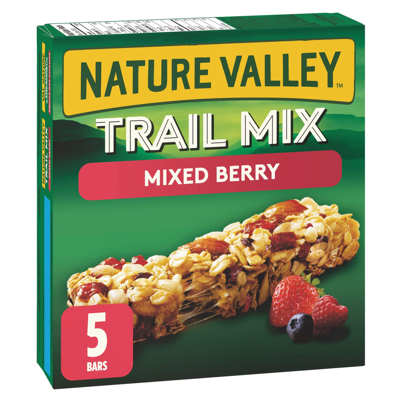 Nature Valley Mixed Berry Chewy Trail Mix, 5-Count, 175 Gram {Imported from Canada}