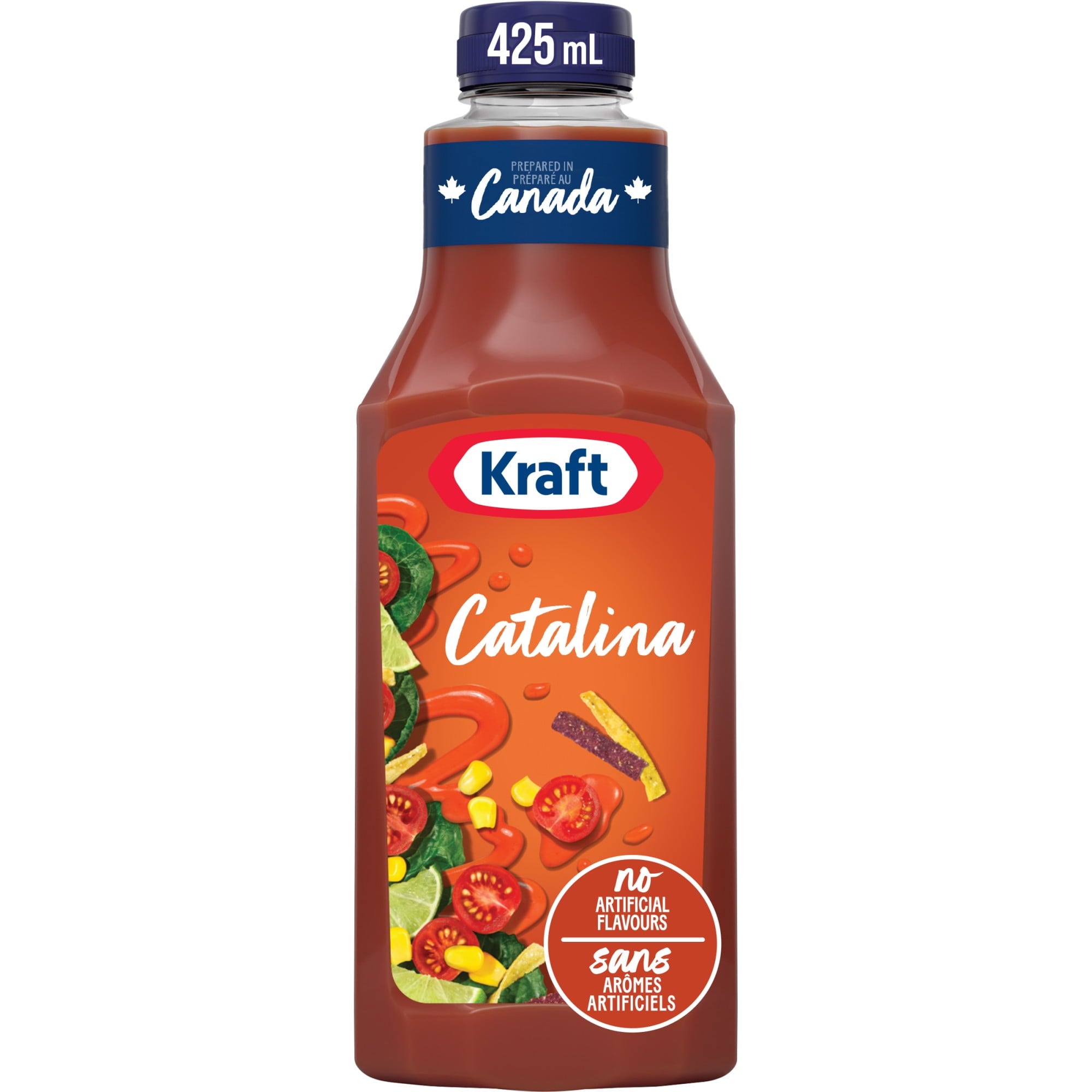 Kraft Catalina Dressing 425ml/14.4 oz., Bottle, front of bottle