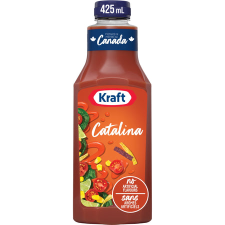 Kraft Catalina Dressing 425ml/14.4 oz., Bottle, front of bottle