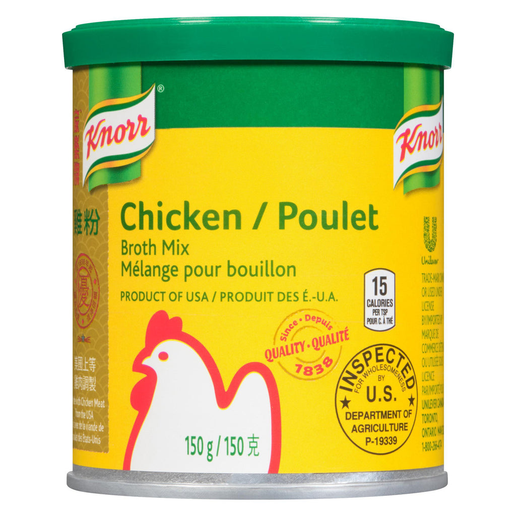 Knorr Chicken Broth Mix, 150g/5.3 oz., {Imported from Canada}