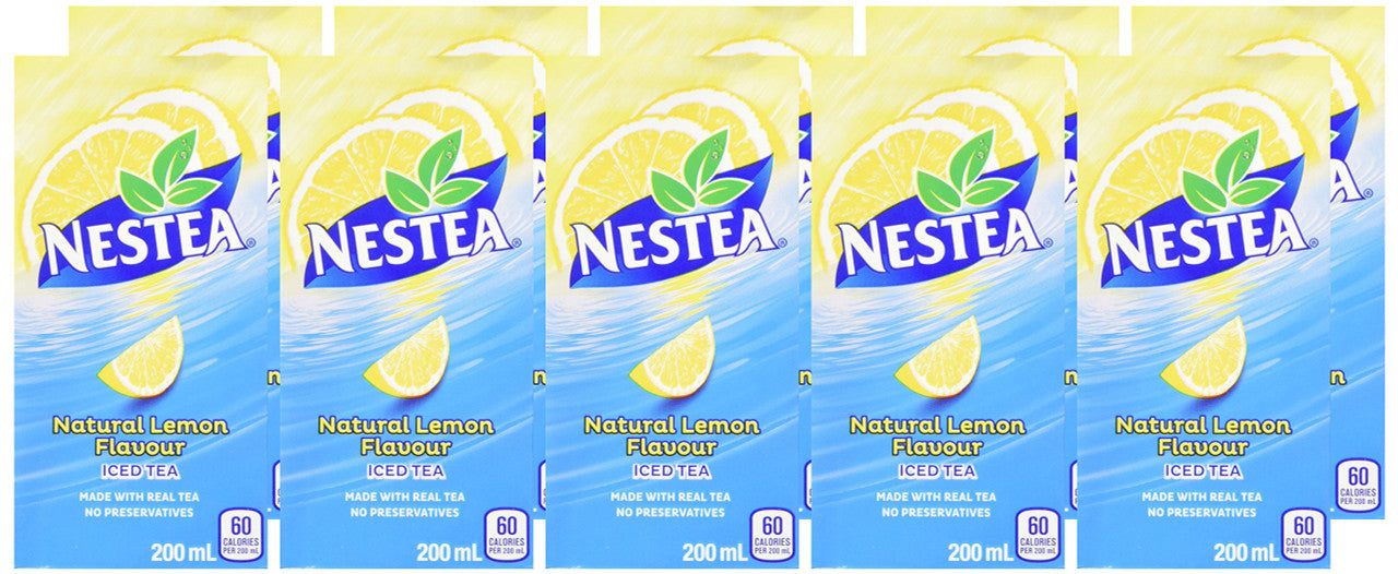 Nestea Lemon Flavoured Iced Tea (200ml/6.7 oz) 10ct {Imported from Canada}