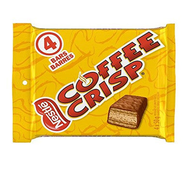 Nestle Coffee Crisp Chocolate Bar 2 pack - 8 bars {Imported from Canada}