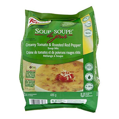 Knorr Creamy Tomato & Roasted Red Pepper Soup Mix, 486g/17.1oz {Imported from Canada}