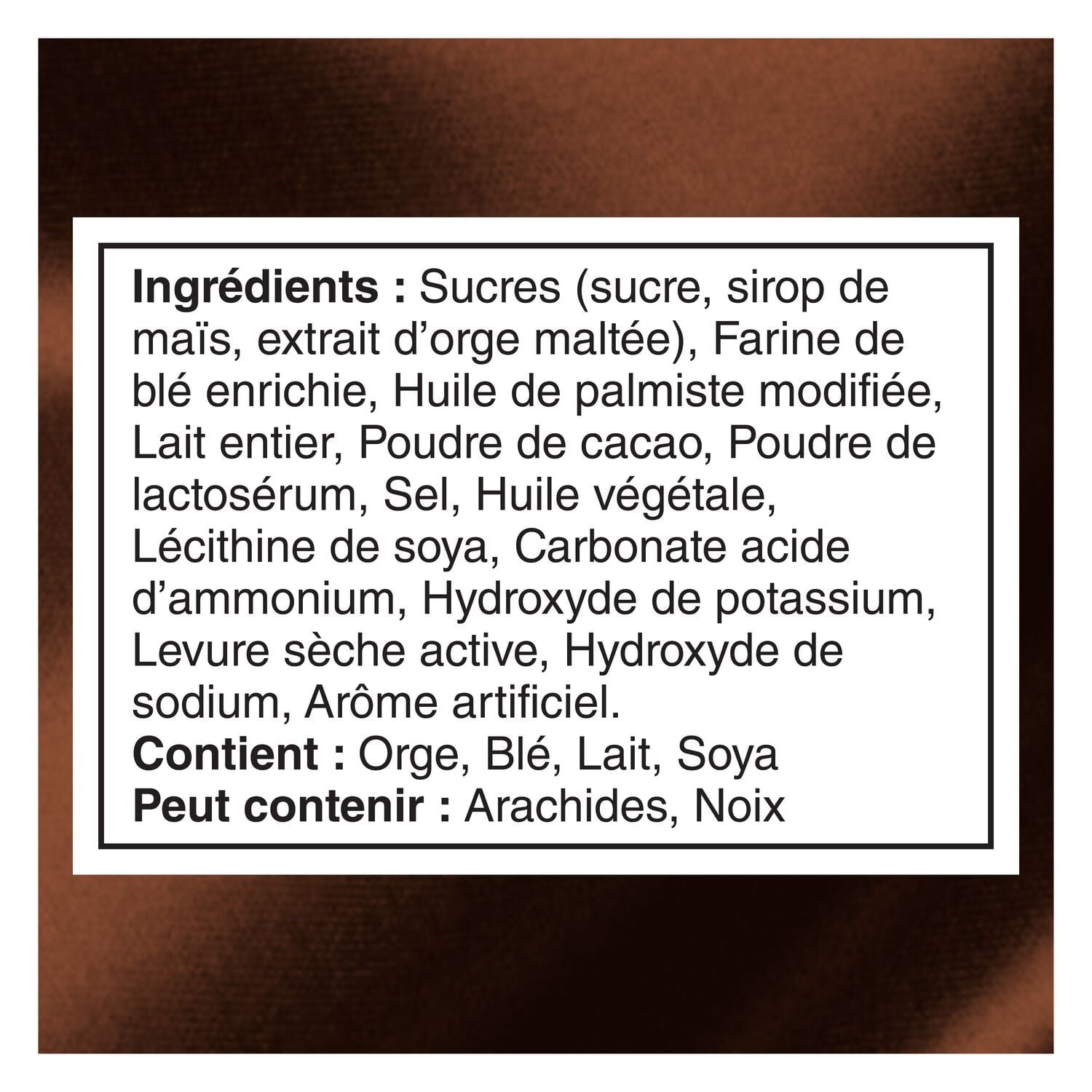 Rold Gold Classic Dipped Tiny Twists Pretzels, 198g/6.9 oz. - Ingredients Label French