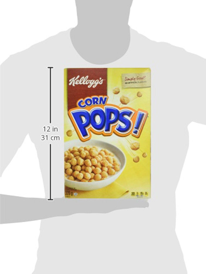 Kellogg’s Corn Pops Cereal 320g/11.3 oz., {Imported from Canada}