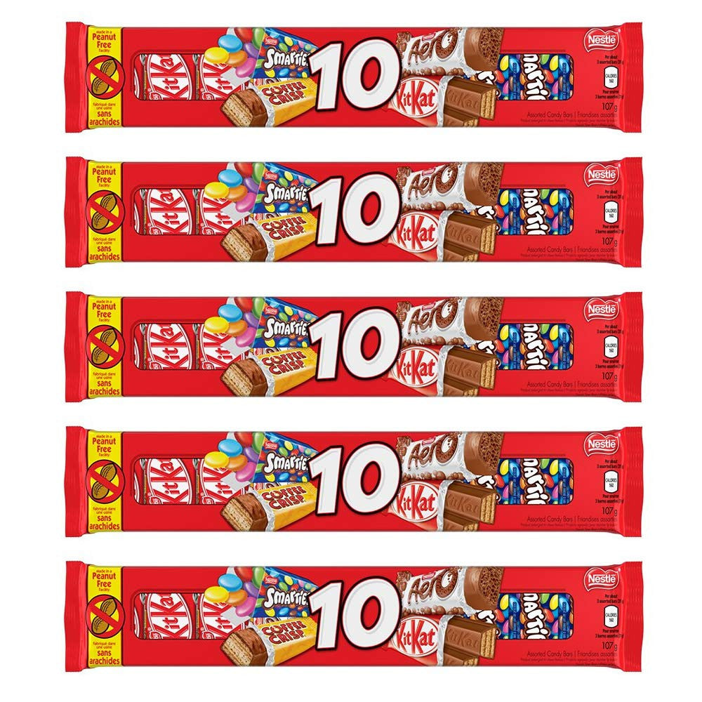 NESTLE FAVOURITES 10 Snack Size 107g/0.24oz, 5-Count {Imported From Canada}