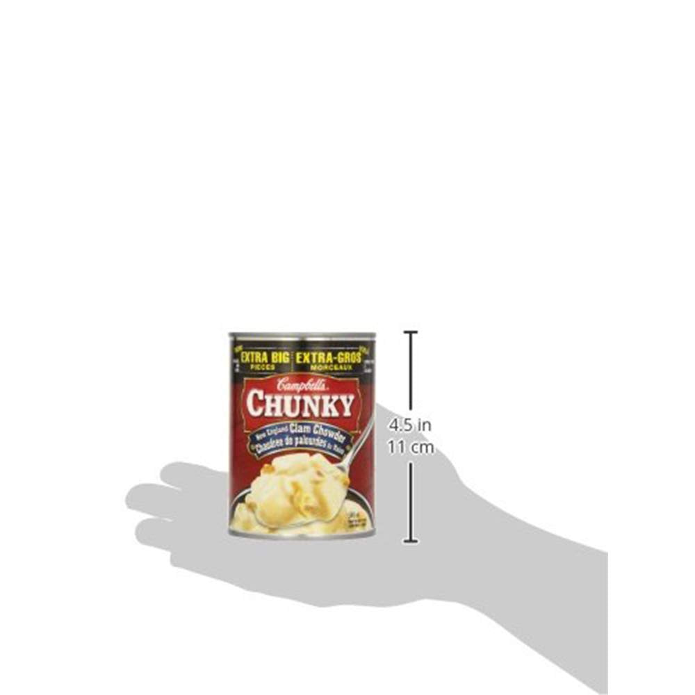 Campbell's Chunky New England Clam Chowder, 540ml/18.3 oz., (3 pk) {Imported from Canada})