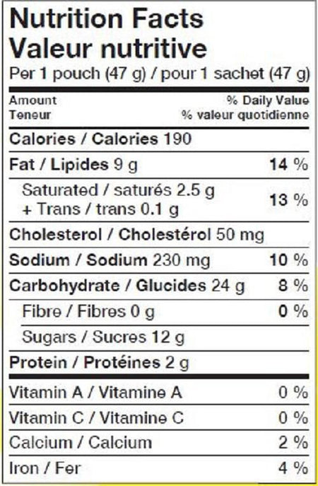 Sara Lee Little Bites Blueberry Muffins, 5 pouches, 234g/8.2 oz. Box {Imported from Canada}