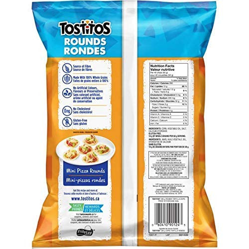 Tostitos Rounds Tortilla Chips 295g/10.4oz, 3-Pack {Imported from Canada}